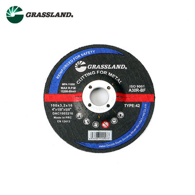 디스크를 부수는 100X3X16mm 4 인치 T42 의기 소침한 중심 금속