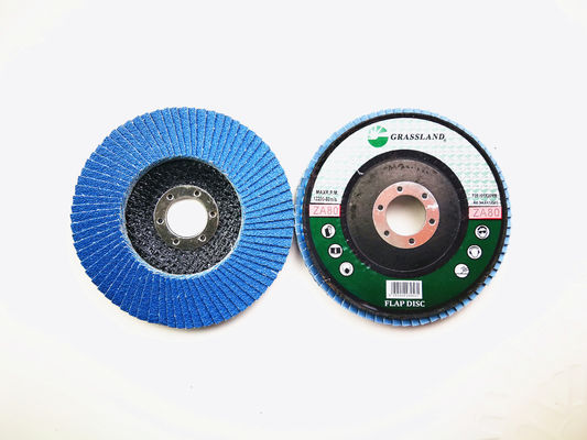 산화 지르코늄 VSM 곡물 P80 Grit 125 밀리미터 푸른 소동 디스크 휠