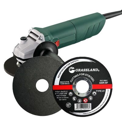 금속 강재를 줄이기 위한 115x1mm 24 Grit 각 그라인더 휠