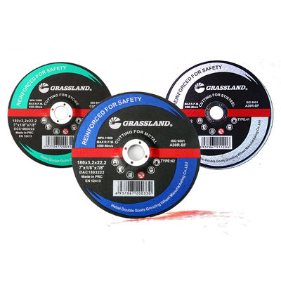 180 mm x 3 x 22 금속 7&quot; x 1/8 x 7/8&quot; 앵글 그라인더용 연마 휠