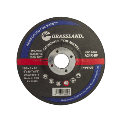 4" 100mm X 6mm X16 mm 스테인리스 스틸 절단 디스크 앵글 그라인더 사용 EN 12413
