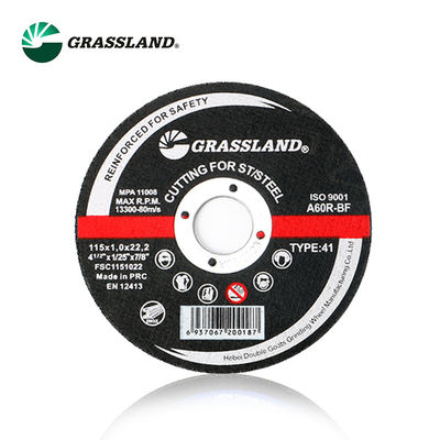 115X1X22.2, 얇은 디자인 GRASSLAND 115mm 절단 휠, 강철 및 스테인리스 스틸 INOX에 더 빠르고 깨끗한 절단