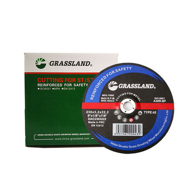 디스크를 줄이는 24 Grit 60 Grit 9&quot;X3mm 표준 탄소강 합금