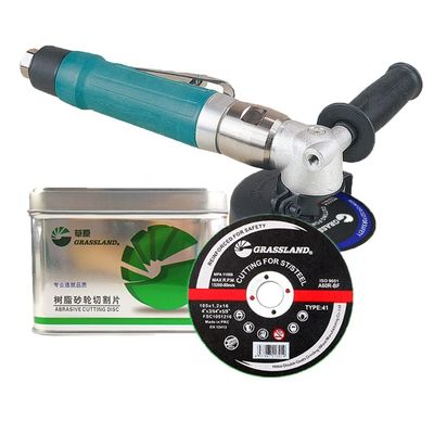 4인치 스테인리스강 연삭 디스크, 직선 및 칩 없는 절단용 105mm x 1mm x 16mm 연속 휠 블레이드, 강력한 알루미늄 산화물 연마재 80 m/s