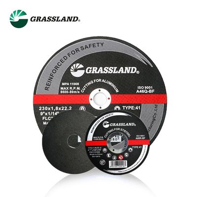 4 인치 60 Grit 산화알루미늄 연삭절단 휠