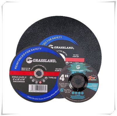 230 X 3 X 22.23mm 금속 초원 MPA EN12413 Inox 그라인딩 휠